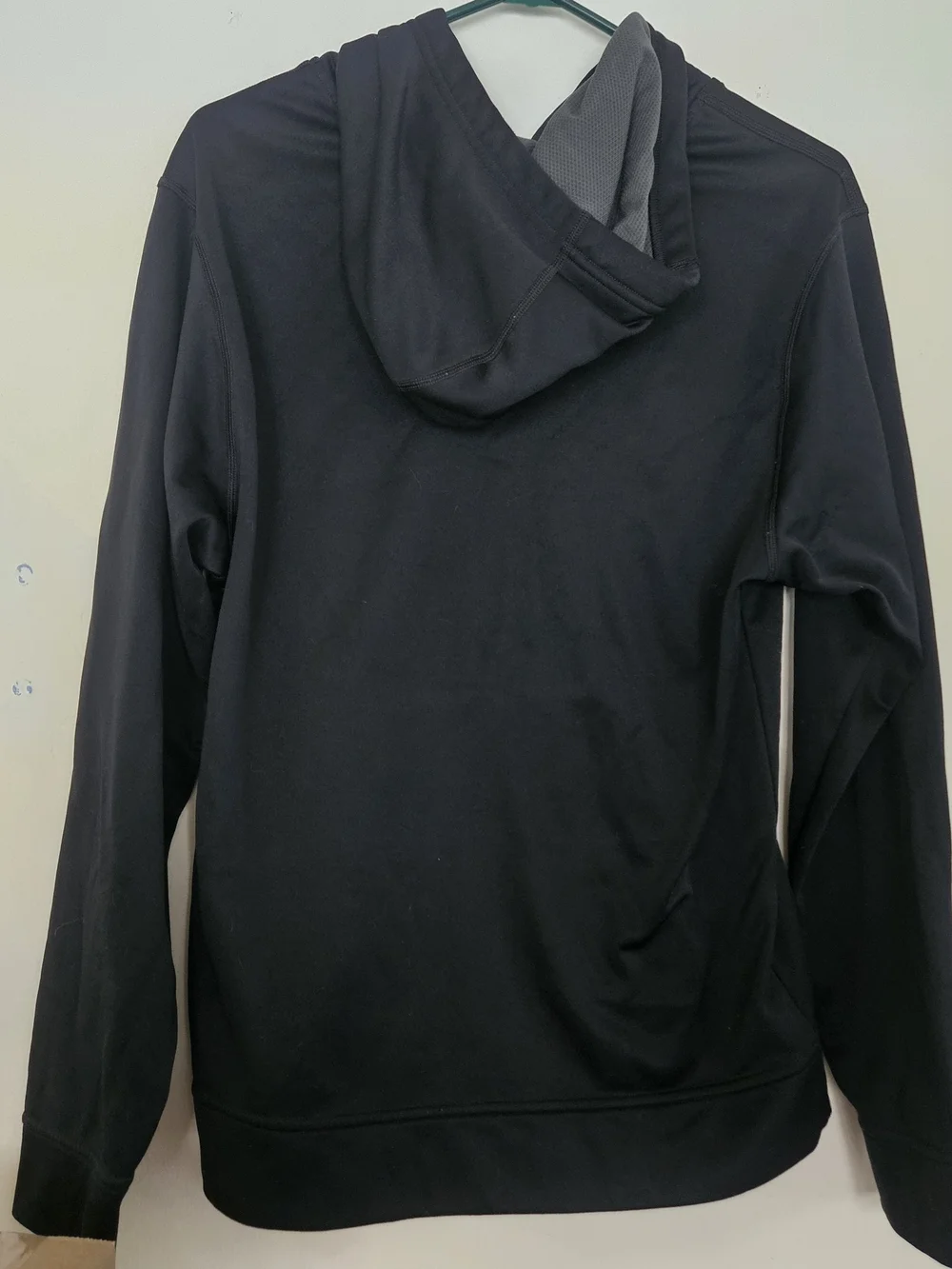 Patagonia Text Logo Hoodie Polycycle Black Pullover Hoody Men’s M Sweatshirt